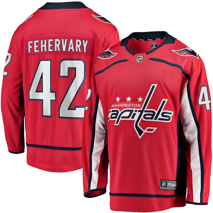 

Джерси Fanatics Branded Washington Capitals, красный