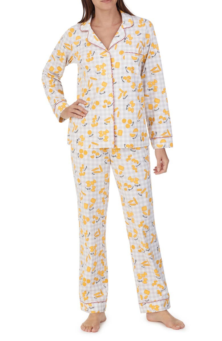 

Эластичная пижама из органического хлопка с принтом BEDHEAD PAJAMAS