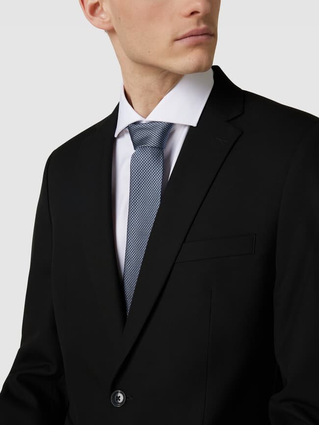 

Галстук шелковый (7 см) модель FAKE SOLID TEXTURE Tommy Hilfiger, синий