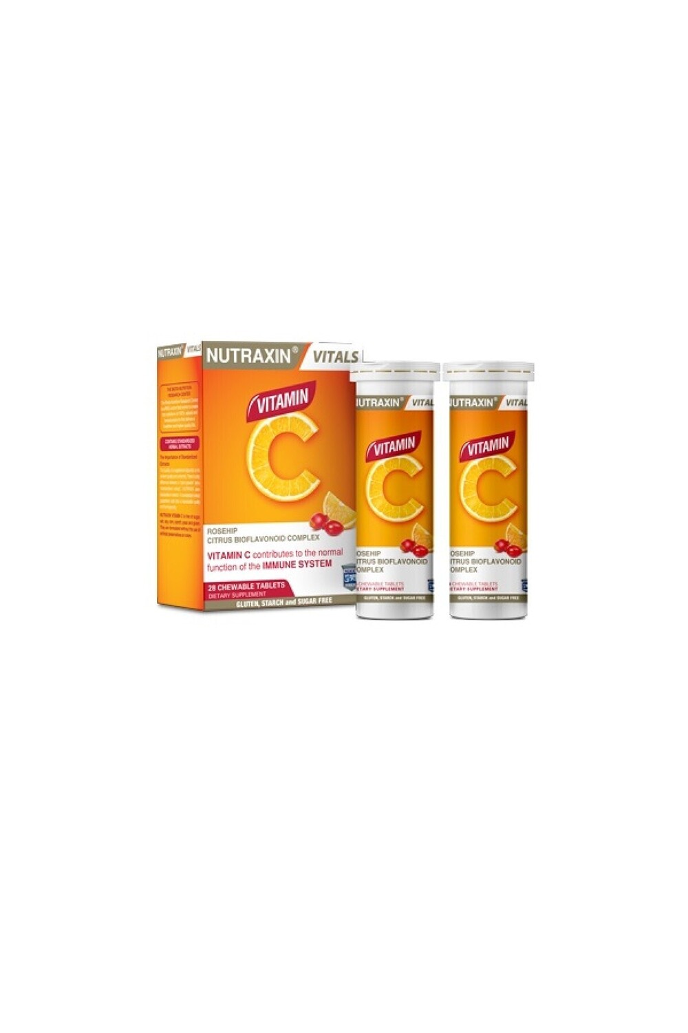 

Nutraxin Жевательная таблетка с витамином С