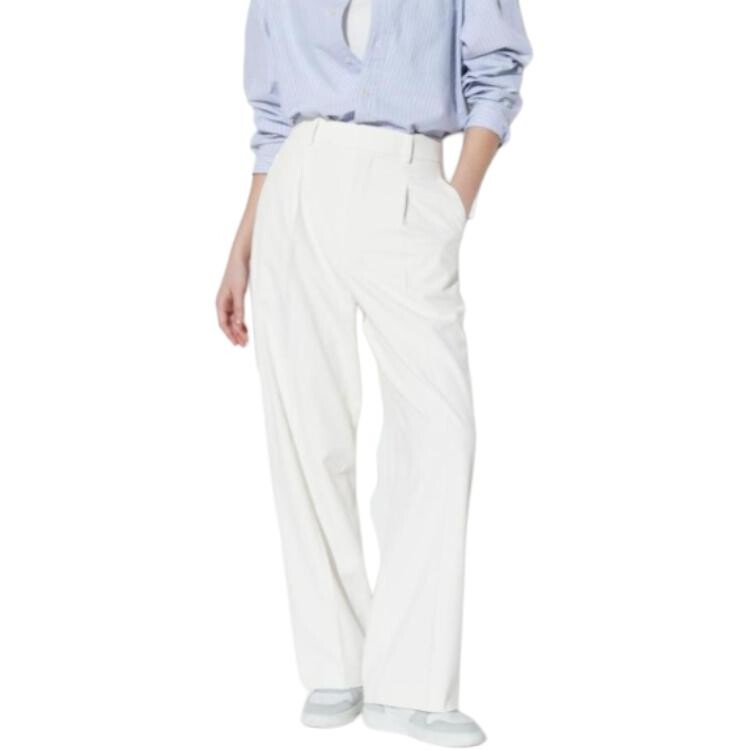 

Костюм Брюки Женские Белые Uniqlo