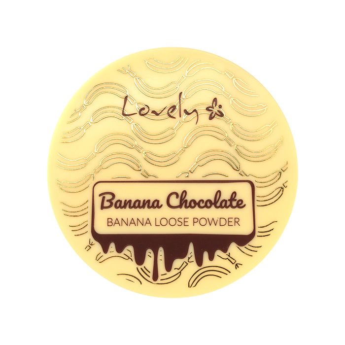 цена Пудра для лица Loose Powder Chocolate Lovely Makeup, Banana Chocolate