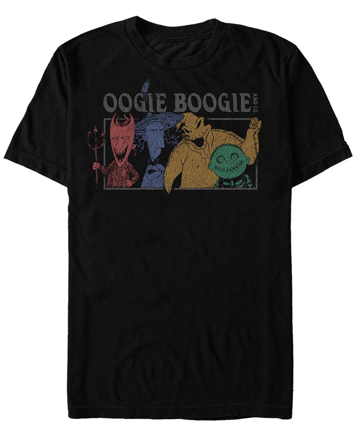 Мужская футболка с короткими рукавами «Кошмар перед Рождеством» Lets Boogie Fifth Sun