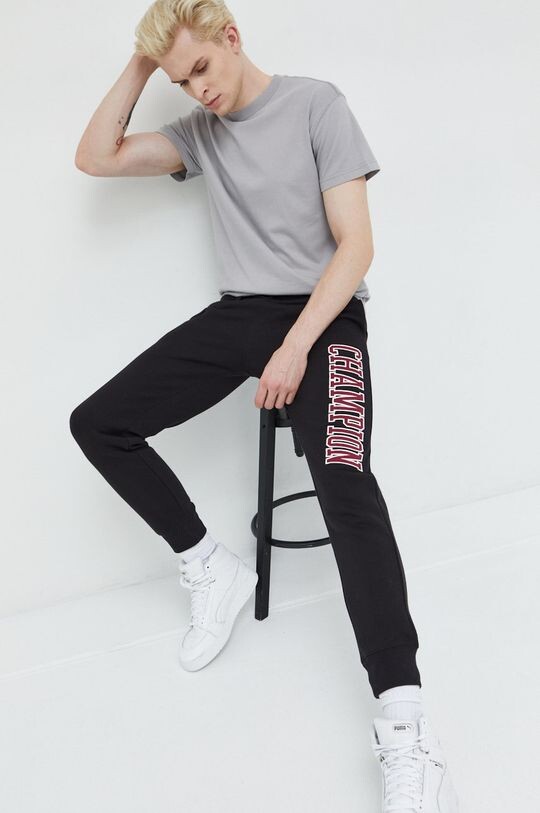 

Хлопковая футболка Abercrombie & Fitch, серый