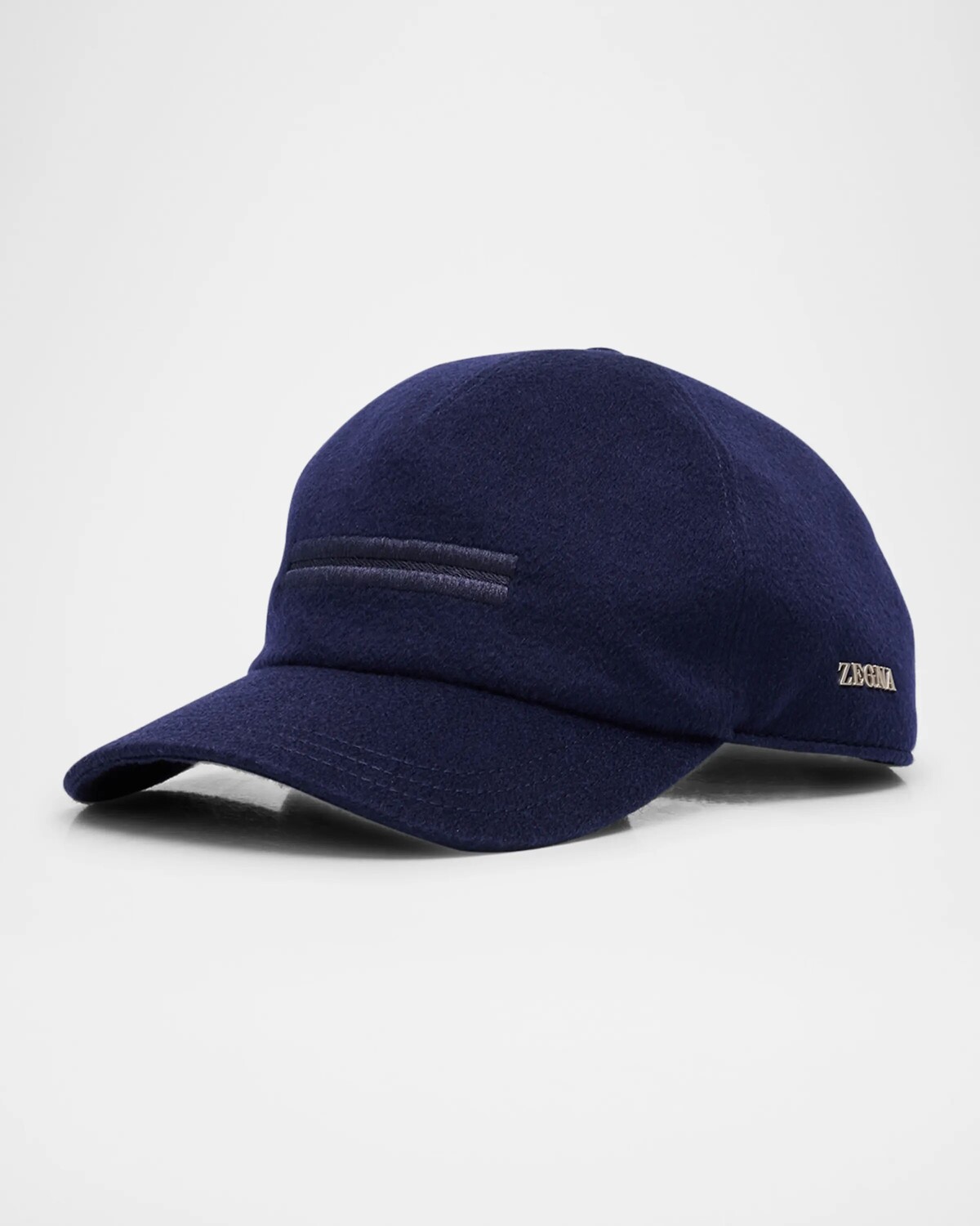

Мужская бейсболка Oasi из кашемира Zegna, цвет Md Blu Sld