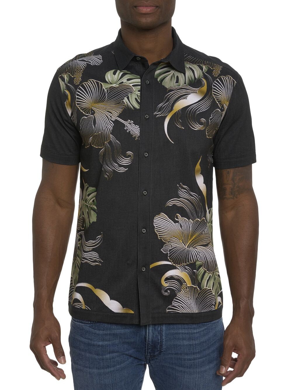 

Рубашка с короткими рукавами Odessy Robert Graham, черный