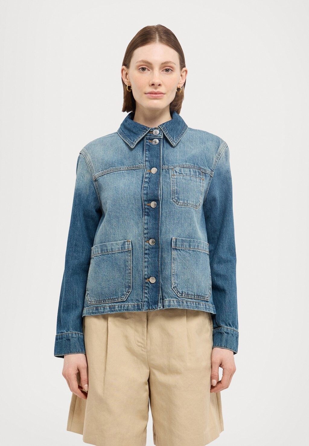Джинсовая куртка ETERE MAX&Co., синий