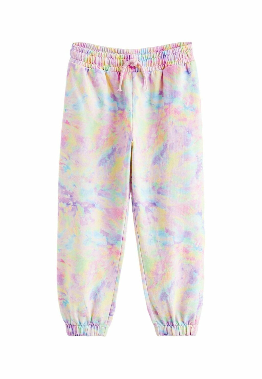 tie dye printed elastic band trousers women tie fit sports pants casual loose plus size sweatpant vintage graffiti street capris Спортивные брюки Soft Touch 3–16Yrs Next, цвет multi pink printed tie dye