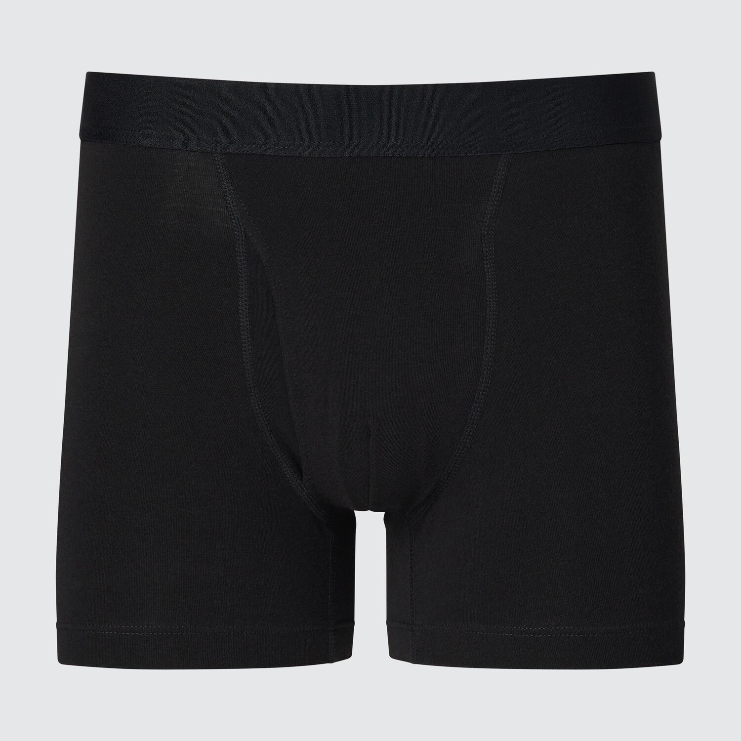

Хлопковые трусы-боксеры Uniqlo, черный