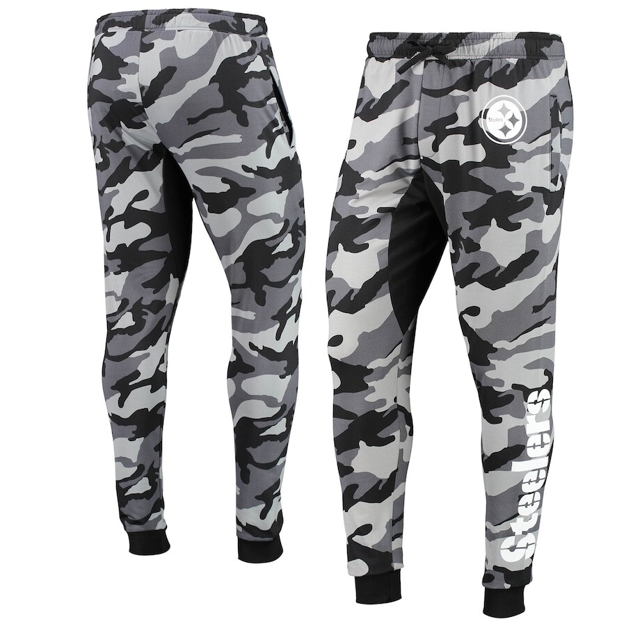 

Джоггеры FOCO Pittsburgh Steelers, черный