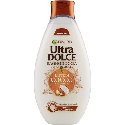 

Гель для душа Ultra Dolce с кокосовым молоком и макадамией, 500 мл, Garnier
