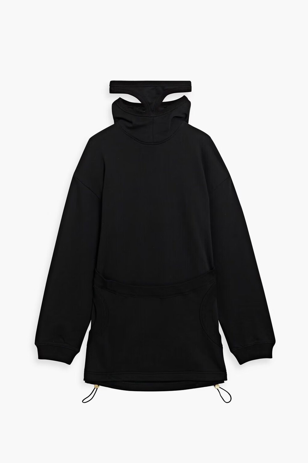 

Многослойное худи оверсайз из французской хлопковой махры Dion Lee, черный