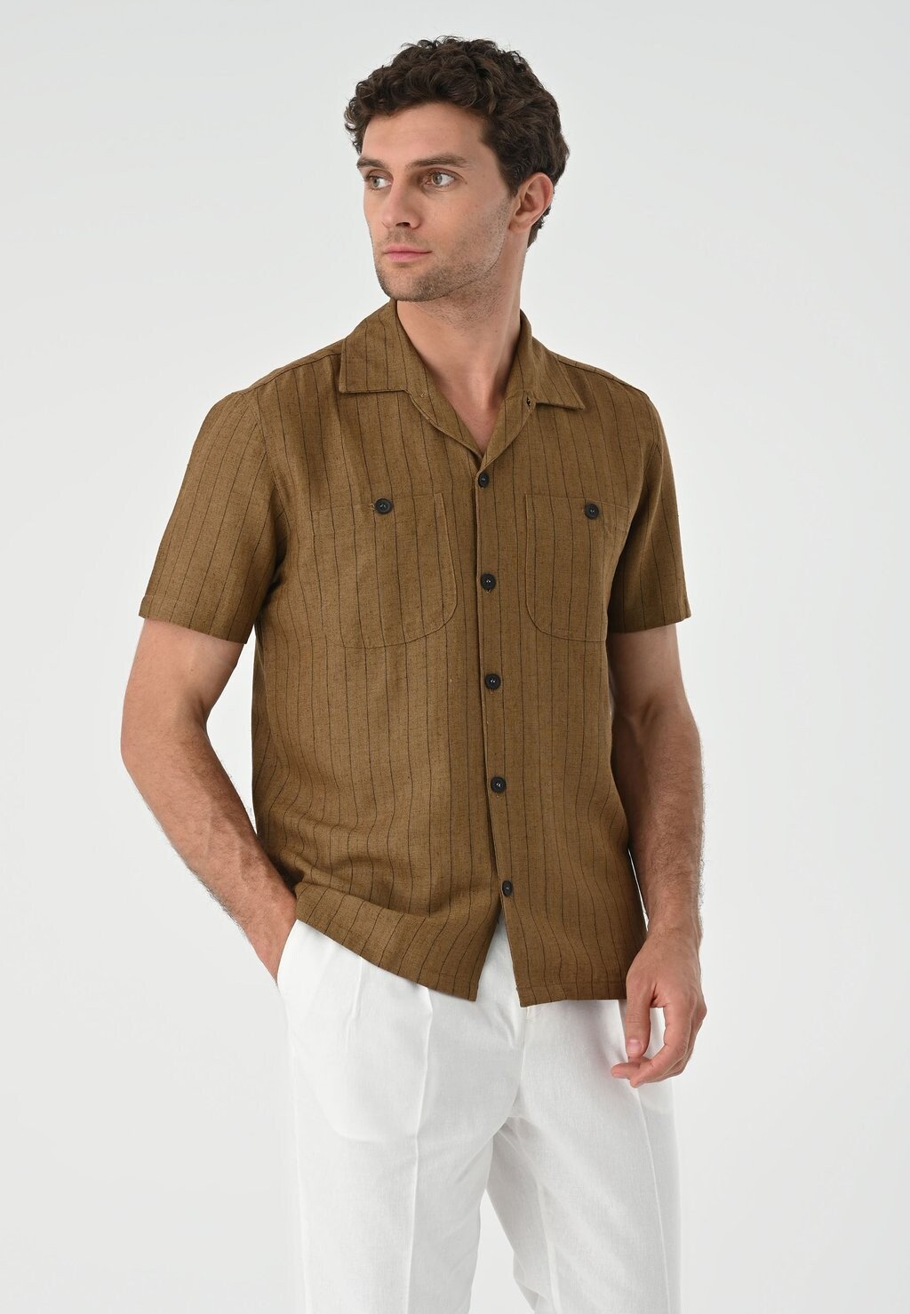 

Рубашка SHORT SLEEVE Antioch, светло-коричневый