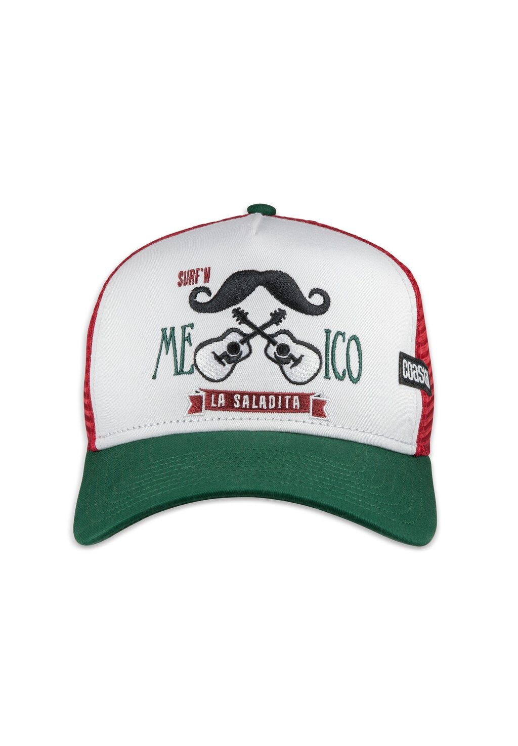 

Бейсболка MEXICAN MUSTACHE Coastal, цвет white green