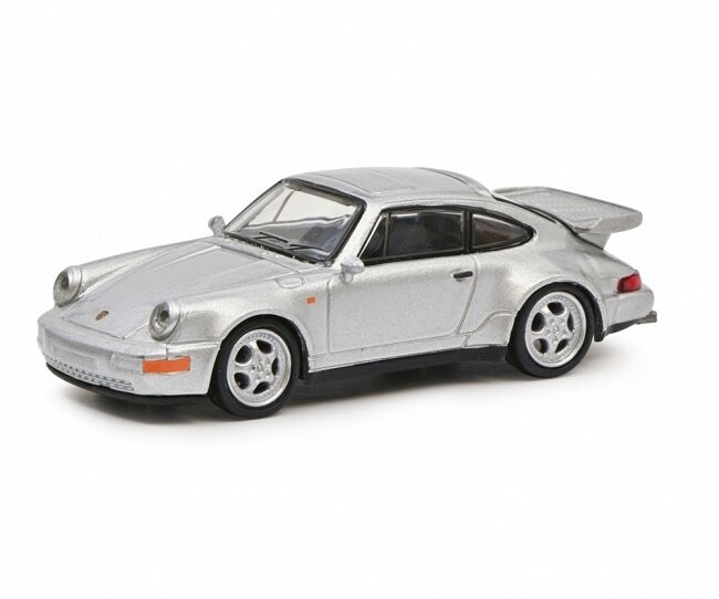 

Schuco Porsche 911 Turbo 3.6 964 Серебро 1:64 452027000