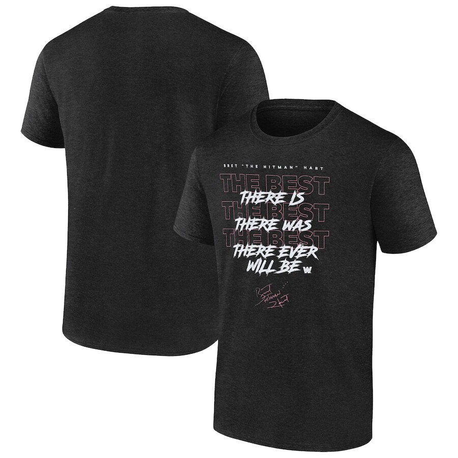 

Футболка с коротким рукавом 500 Level Bret Hart, черный