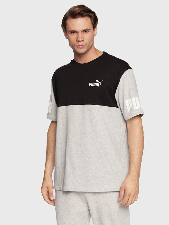 

Футболка свободного кроя Puma, серый