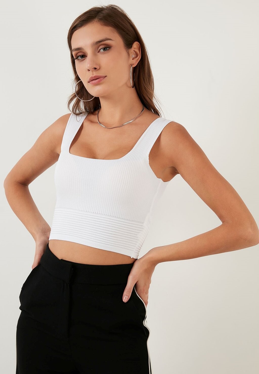 

Топ REGULAR FIT LELA, цвет white