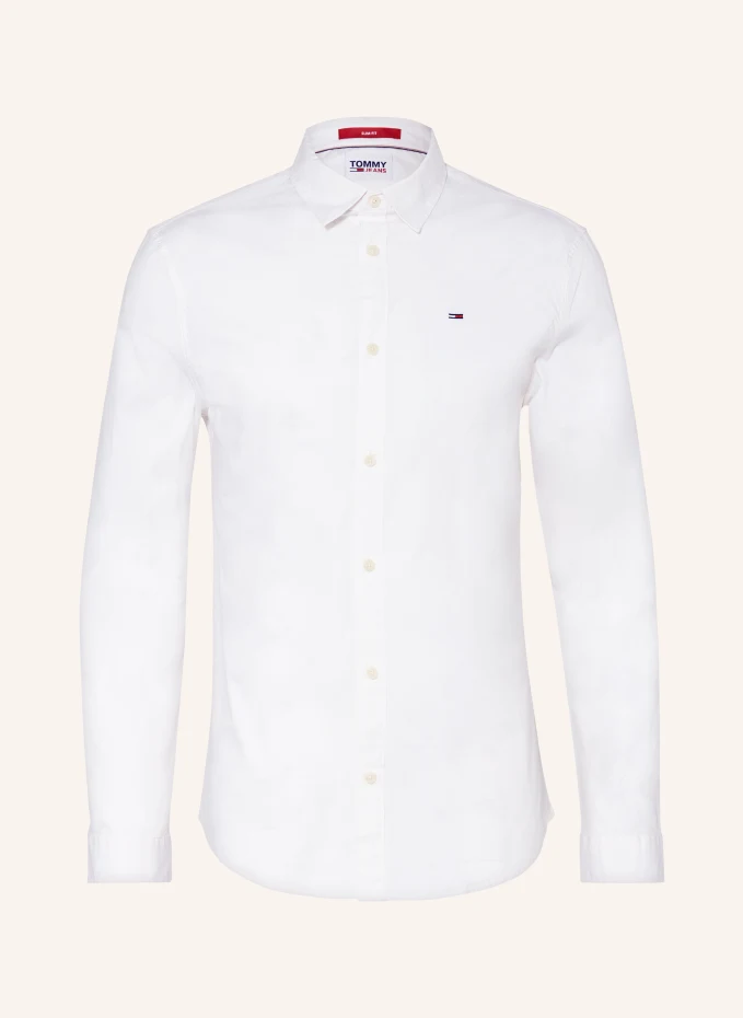 

Рубашка узкого кроя Tommy Jeans, белый