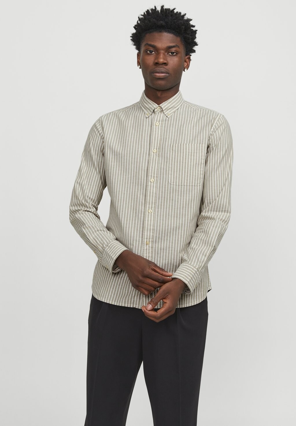 

Рубашка Jprblubrook Oxford Shirt Jack & Jones, цвет dried herb