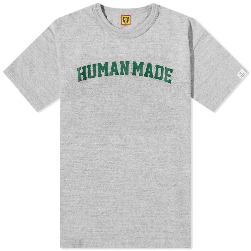 

Футболка с медведем, Human Made , серый