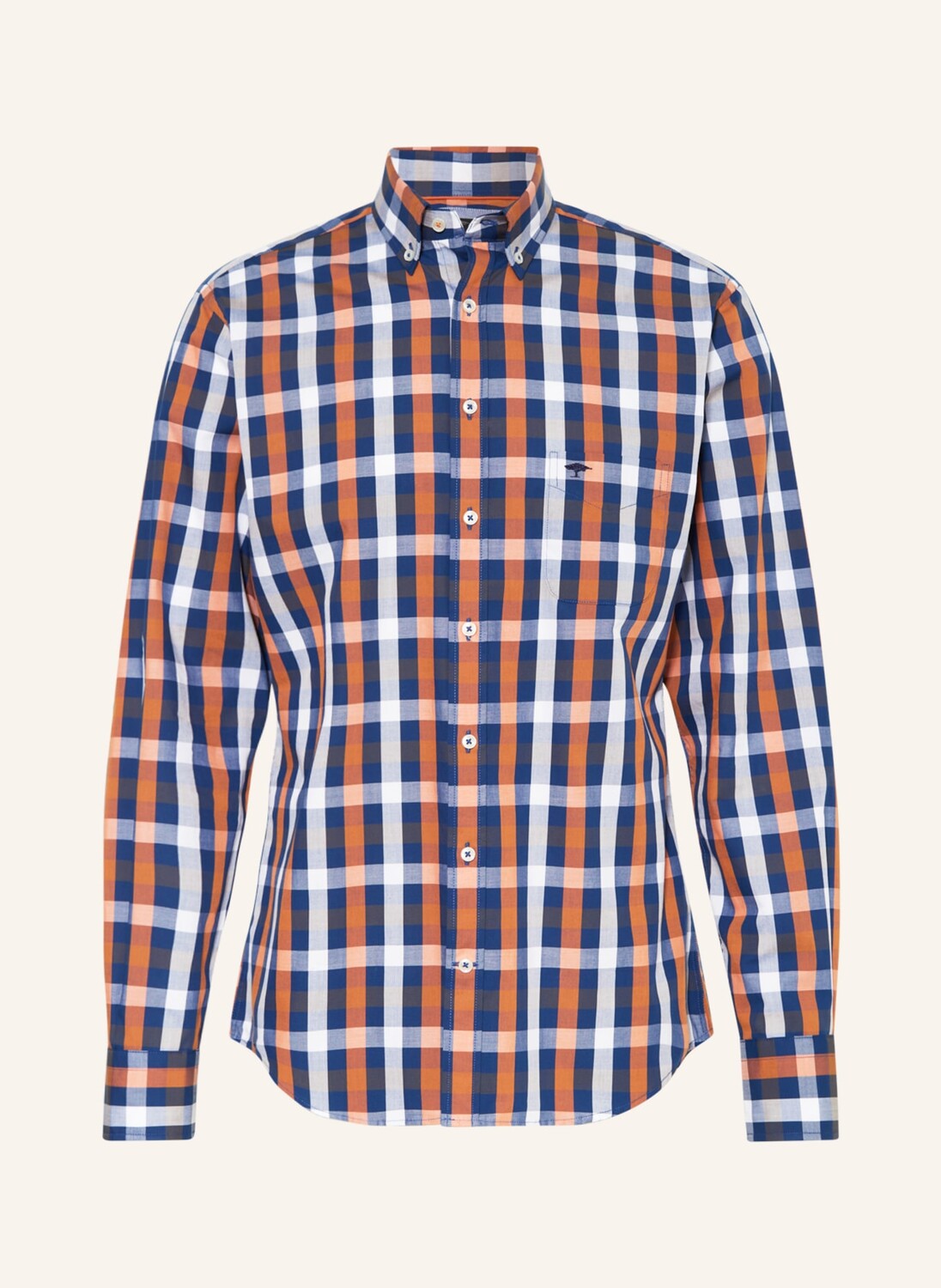 

Рубашка FYNCH-HATTON Casual Fit, темно-синий
