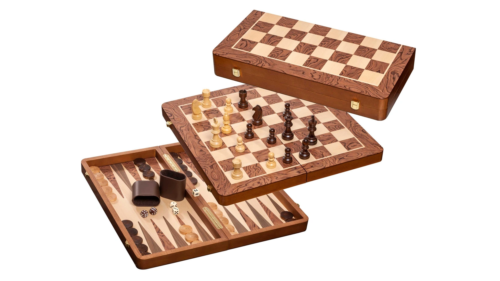 Набор шашек шахматные нарды, поле 50 мм