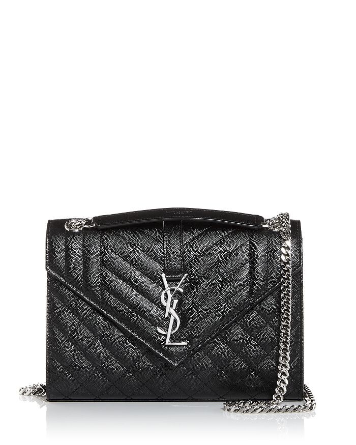 

Сумка через плечо Envelope среднего размера из стеганой кожи Saint Laurent