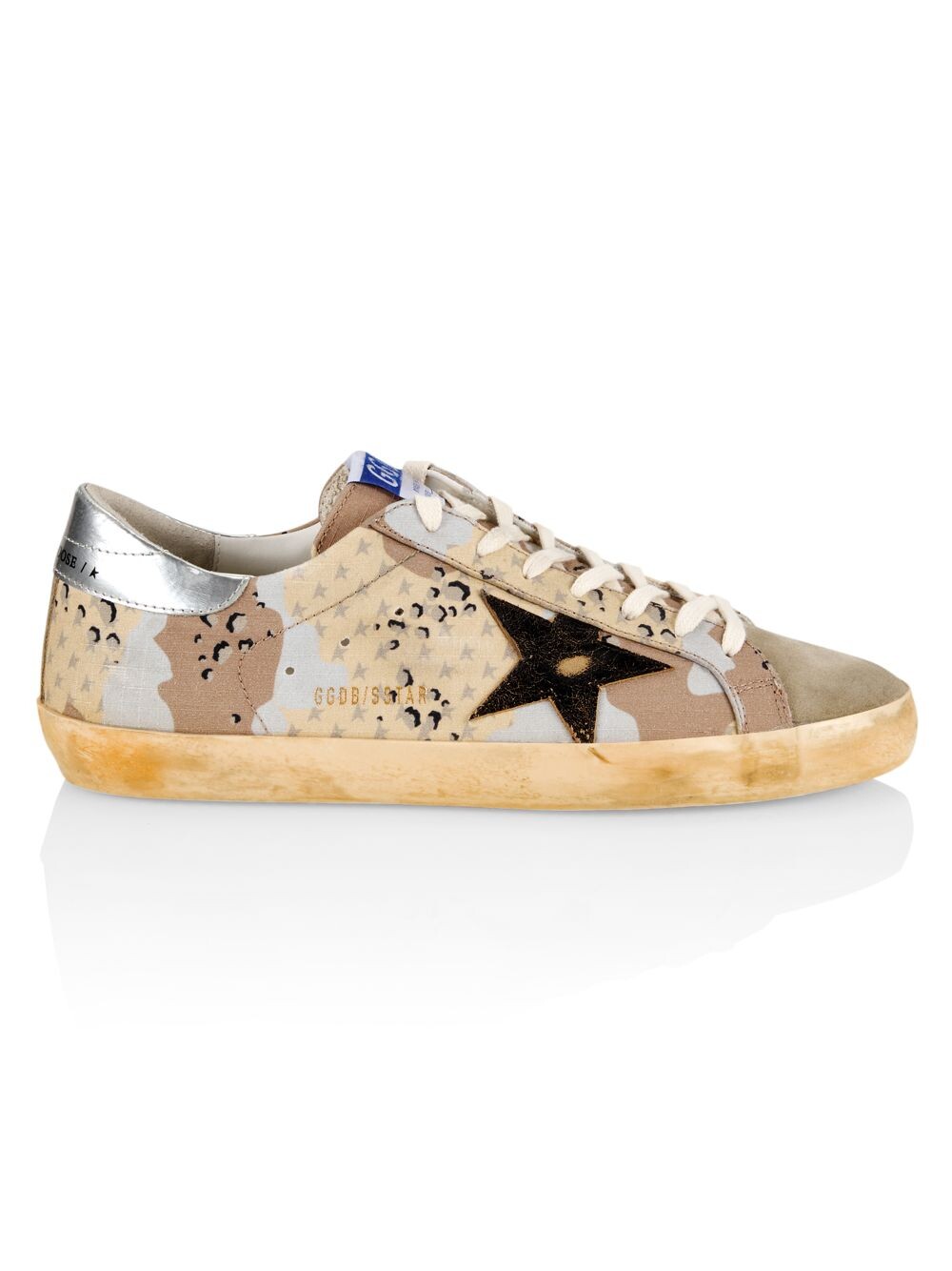 

Кроссовки Super-Star с камуфляжным принтом Golden Goose