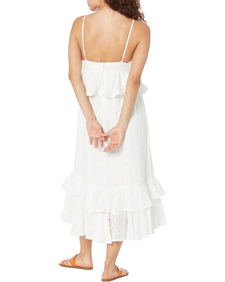 Платье line and dot Lotus Dress, белый