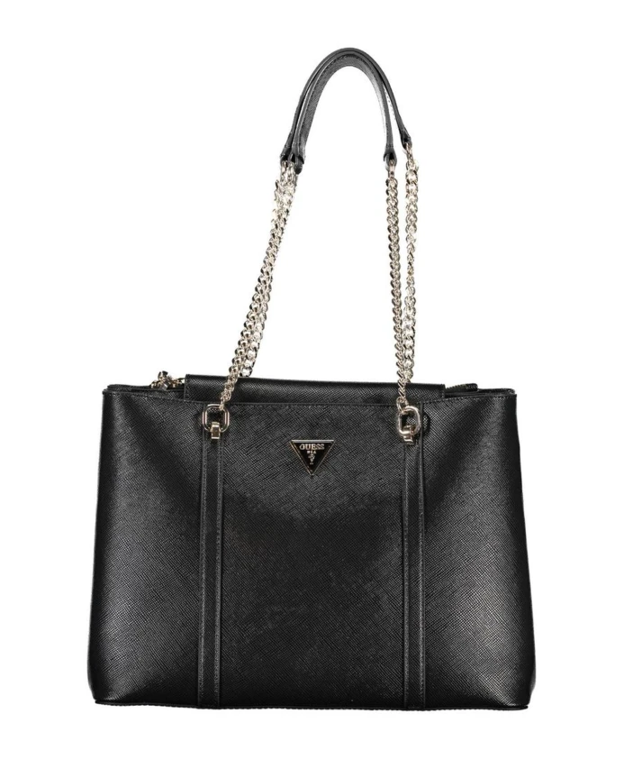

Сумочка с контрастными деталями Guess, черный