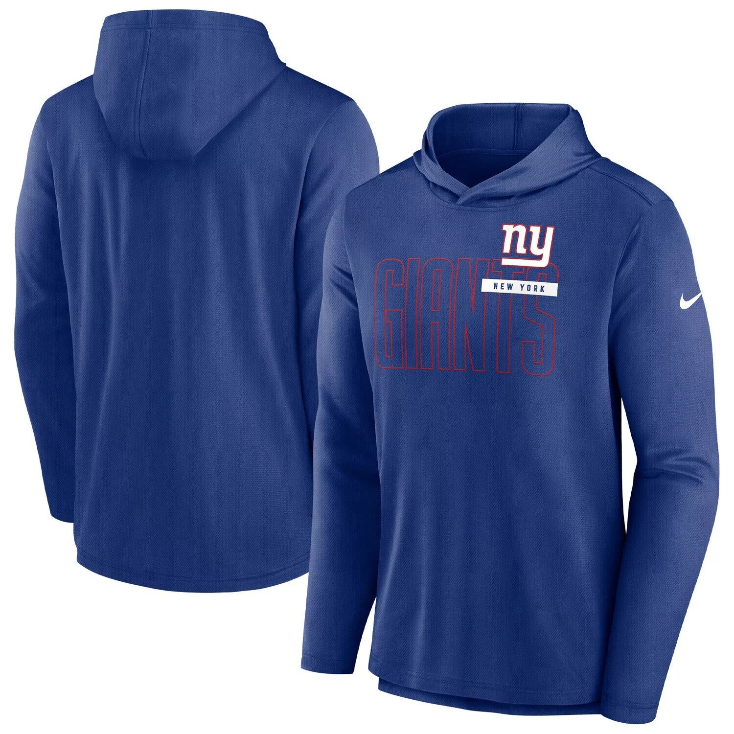

Мужской пуловер с капюшоном Royal New York Giants Performance Team Nike