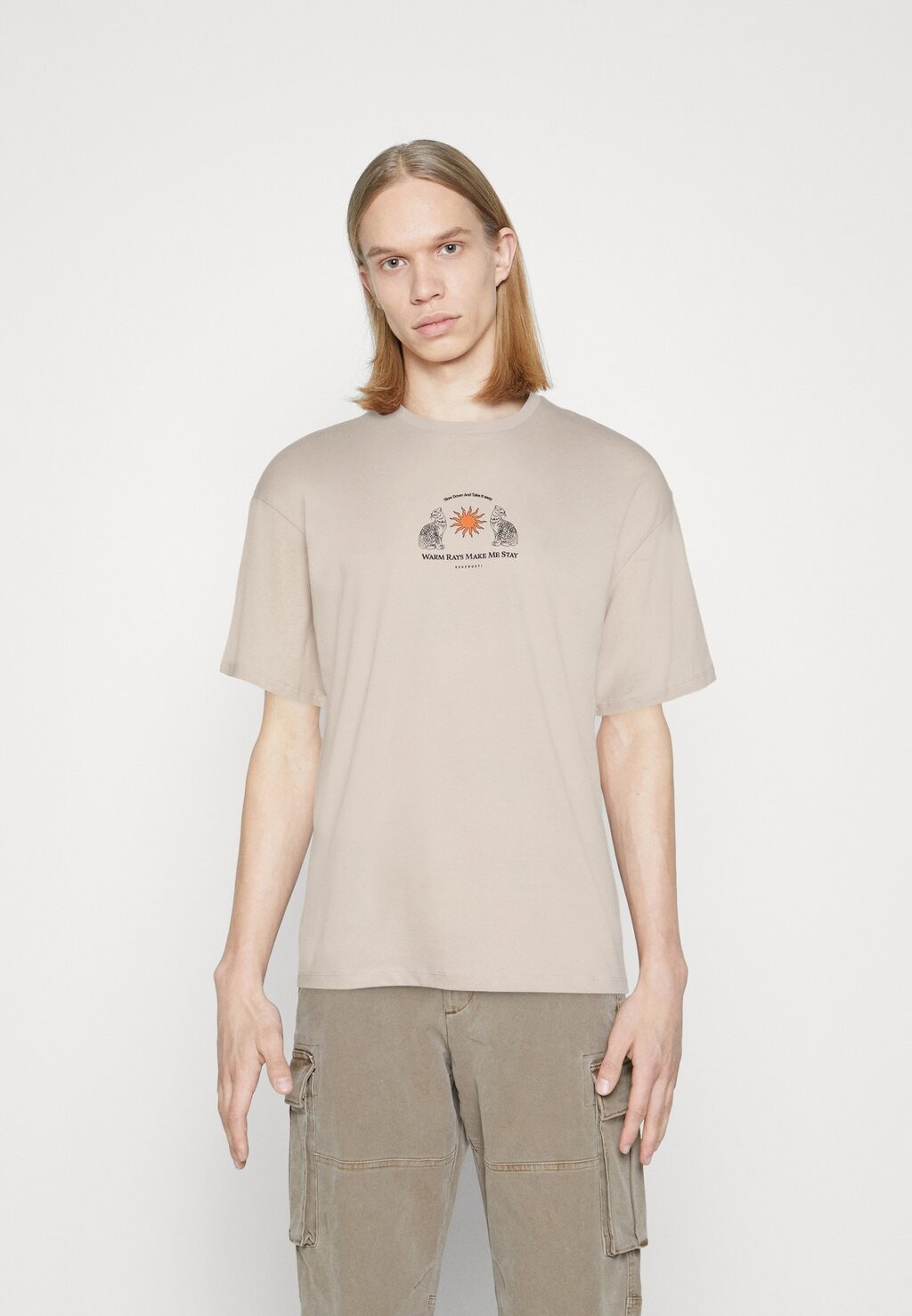 

Футболка с принтом Jack & Jones
