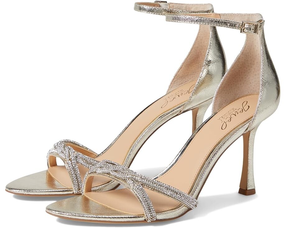 

Туфли Jewel Badgley Mischka Vani, цвет Light Gold
