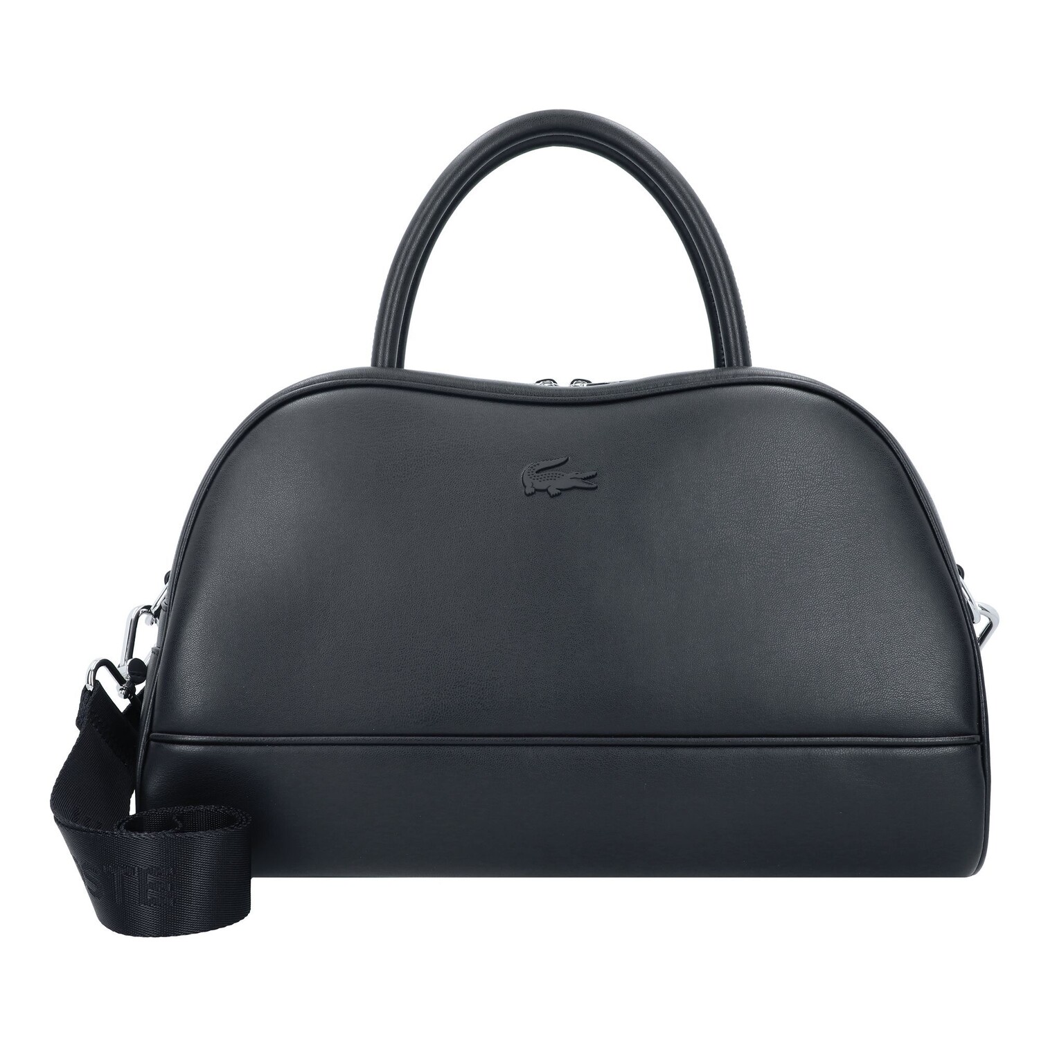 

Сумка Lacoste Lora Handtasche Leder 34 cm, цвет noir