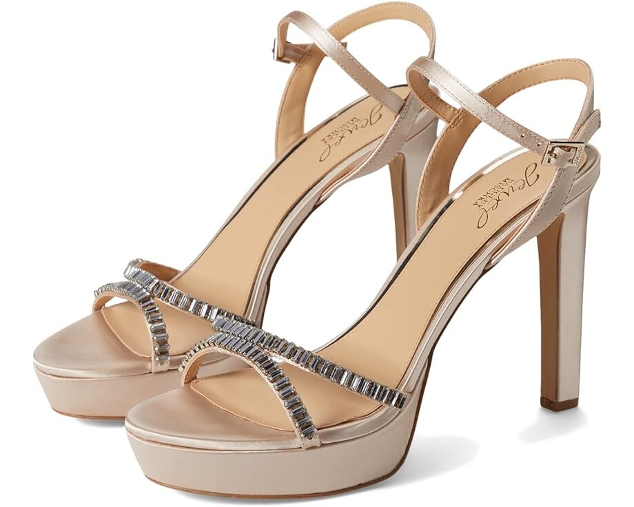

Туфли Jewel Badgley Mischka Gallant, цвет Champagne