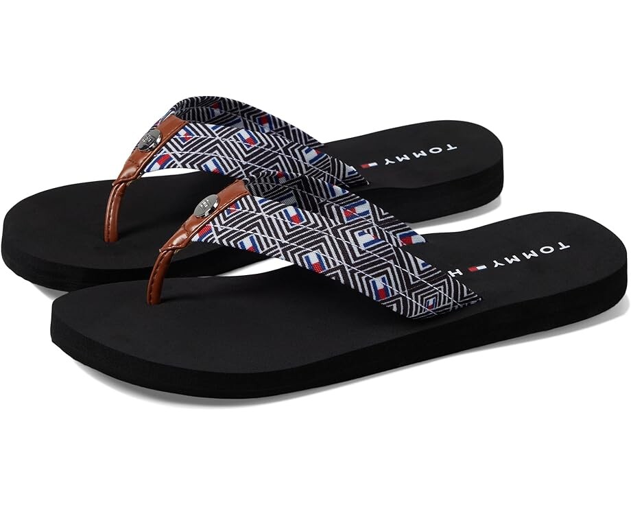 

Сандалии Tommy Hilfiger Creates 2, цвет Black Geo Print Multi
