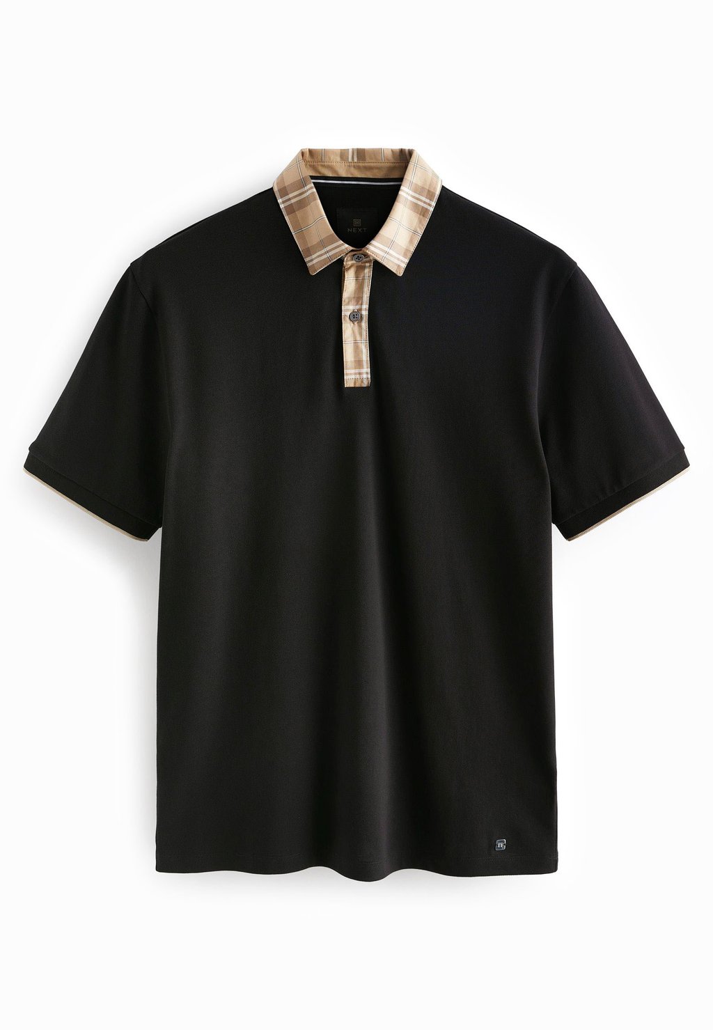 Рубашка-поло SMART COLLAR Next, цвет black check рубашка oversized next цвет pink black check