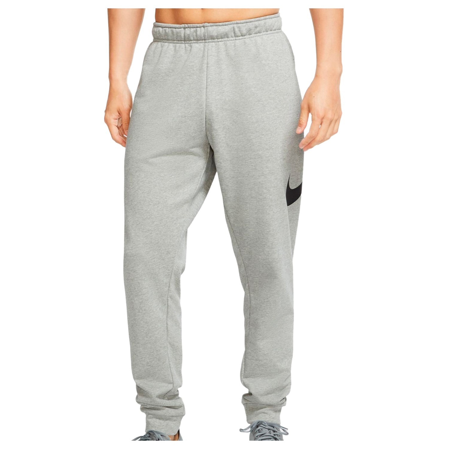

Тренировочные брюки Nike Dri FIT Tapered Training, цвет Dark Grey Heather/Black