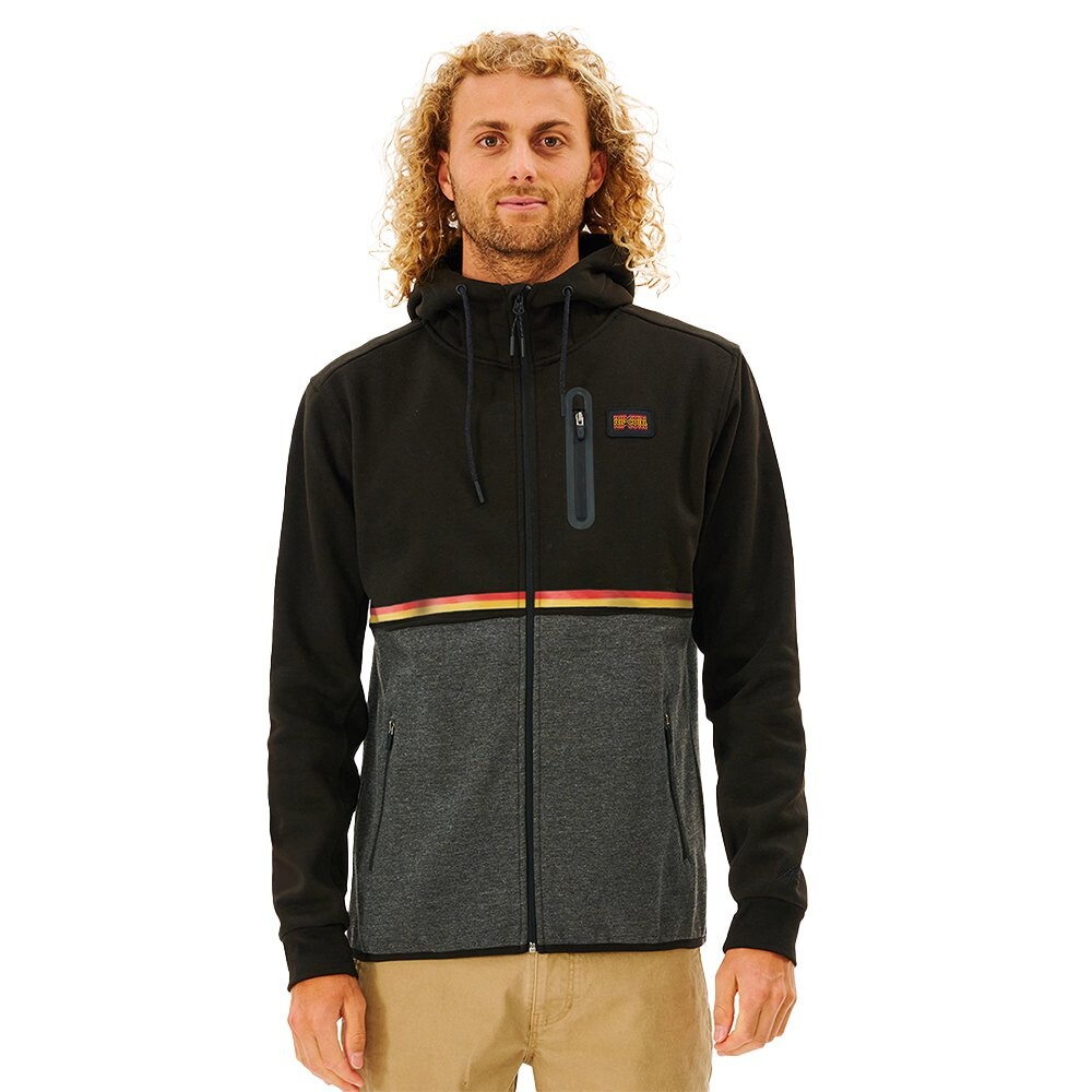 

Толстовка Rip Curl Anti Series Departed Full Zip, зеленый