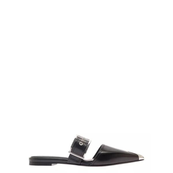 

Туфли mules black Alexander Mcqueen, черный