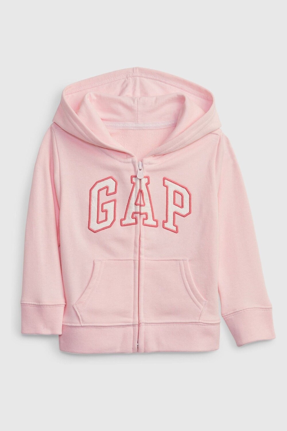 

Толстовка на молнии с логотипом Gap, розовый