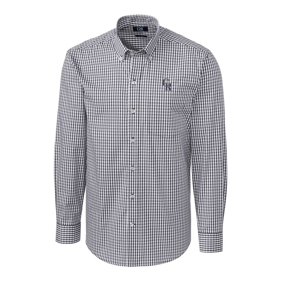 

Рубашка Cutter & Buck Colorado Rockies, угольный