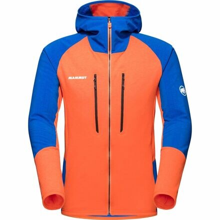 

Куртка с капюшоном Eiswand Advanced ML мужская Mammut, цвет Arumita/Azurit