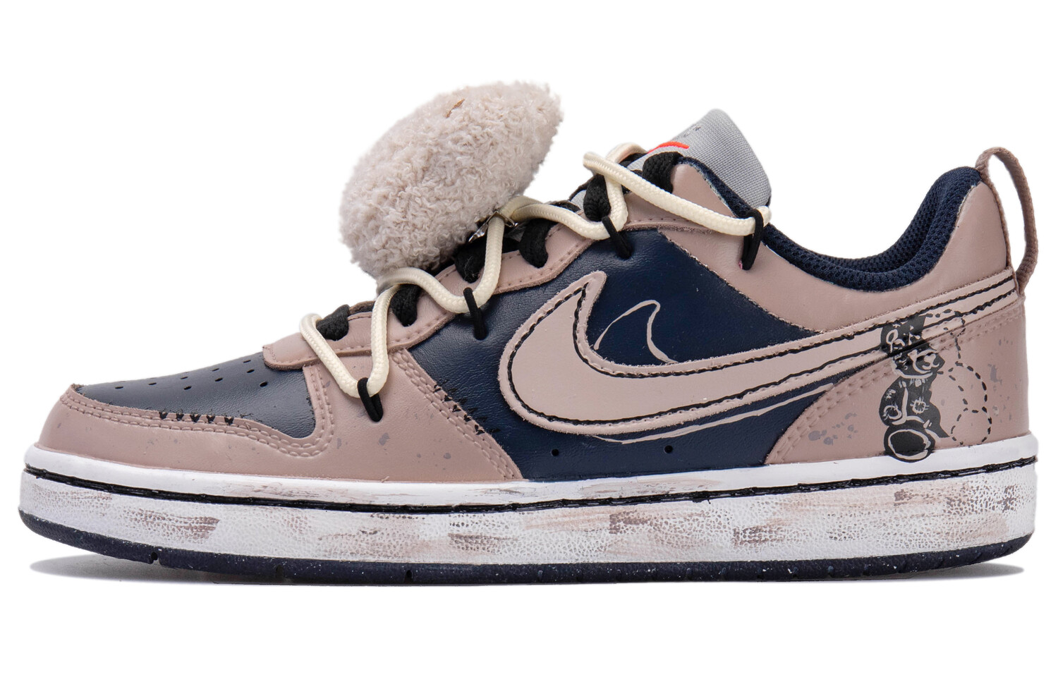 

Женские кроссовки для скейтбординга Nike Court Borough Low, Brown