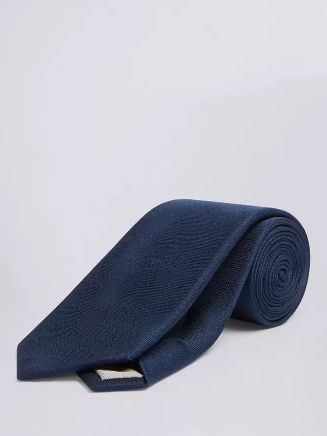 

Галстук Moss Oxford Silk, синий