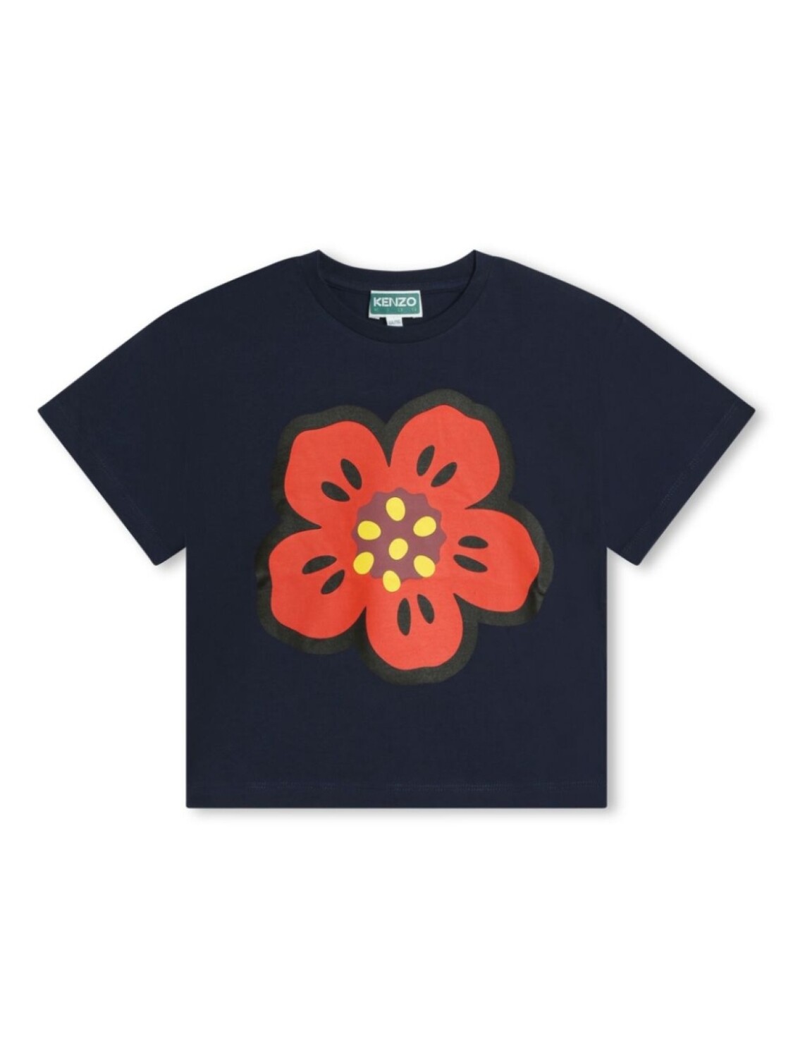 

Kenzo Kids футболка с логотипом, синий