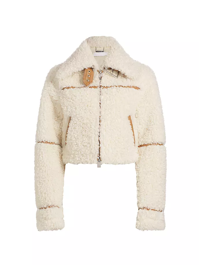 

Куртка Triana из шерпы Simkhai, цвет cream