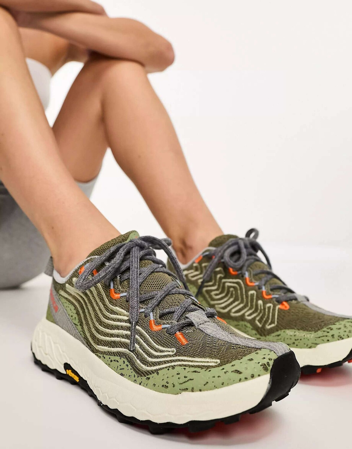 

Зеленые кроссовки New Balance Running Fresh Foam x Hierro V7