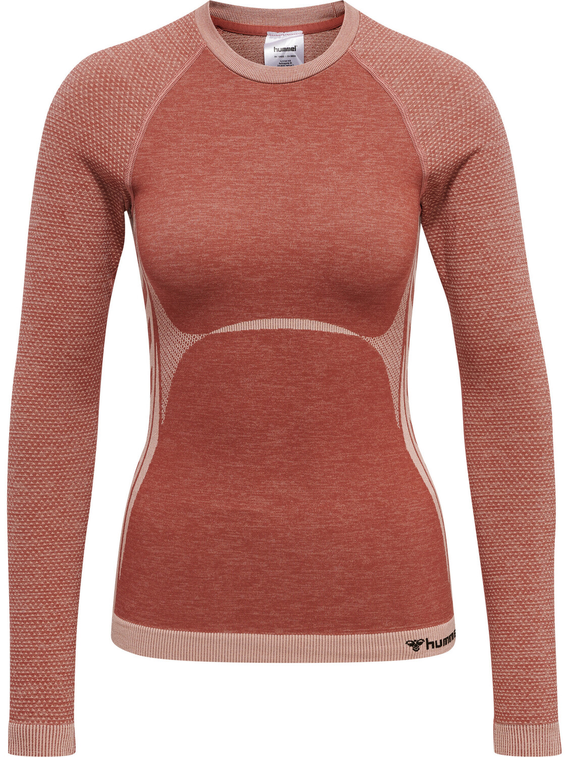 

Футболка Hummel Ls, цвет WITHERED ROSE/ROSE TAN MELANGE